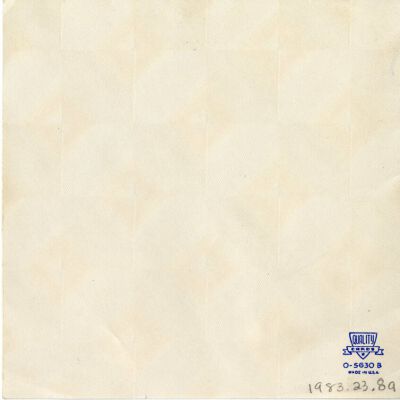 Back of New Years card for Aircorp, circa 1943: Origsize: 5" x 5"; Origformat: Paper; Resolution: 1200dpi
