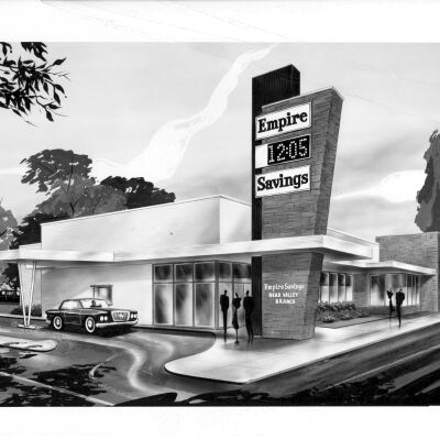 Rendering of Bear Valley Branch of Empire Savings Banks