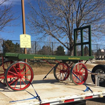 Condition: On cart before reinstallation. (2018-03-03): Origformat: Artifact