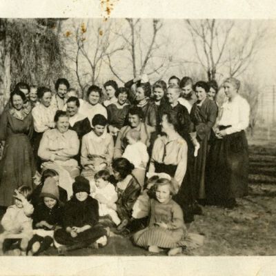 Group of women, circa 1920: Origsize: 3" x 4.25"; Origformat: Print-Photographic; Resolution: 1175dpi