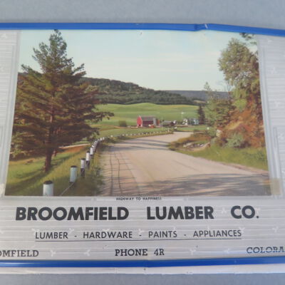 Broomfield Lumber Co. Calendar 1952