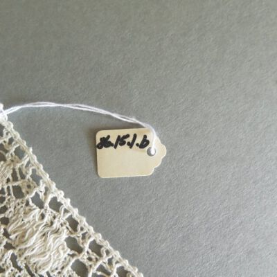 Number of crochet piece: Origsize: 2" (w) x 42" (l); Origformat: Artifact
