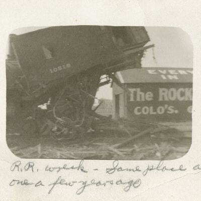 1909 Train Wreck in Broomfield