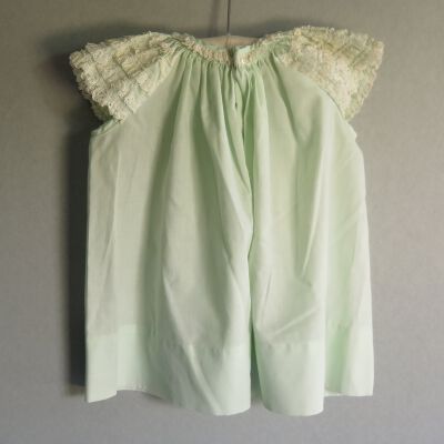 Back of dress: Origsize: 10" (w) x 13" (l); Origformat: Artifact