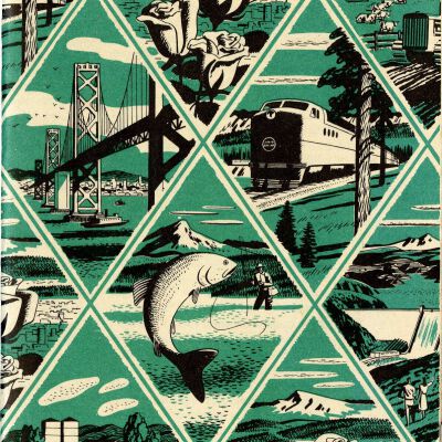 Train Route Guide - "Shasta Route Maps and Description"