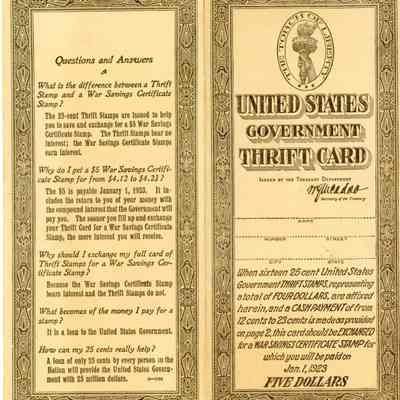 United States Government Thrift Card