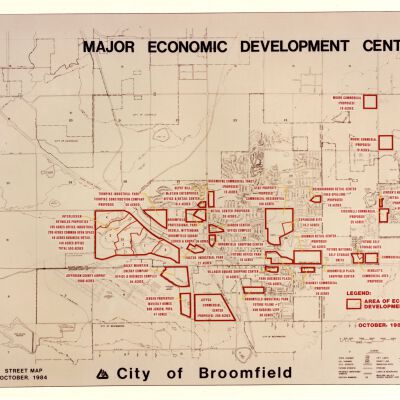 City Of Broomfield Map