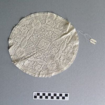 Doily: Origsize: 10" diam; Origformat: Artifact
