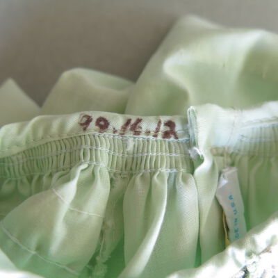 Number of dress: Origsize: 10" (w) x 13" (l); Origformat: Artifact