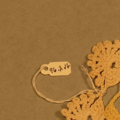 Catalog number of doily: Origsize: 10" (diam); Origformat: Artifact