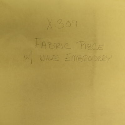 Close up of number.: Origsize: 8" (w) x 20" (l); Origformat: Artifact