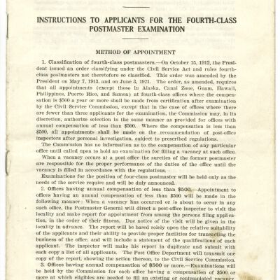 Pamphlet, Instruction