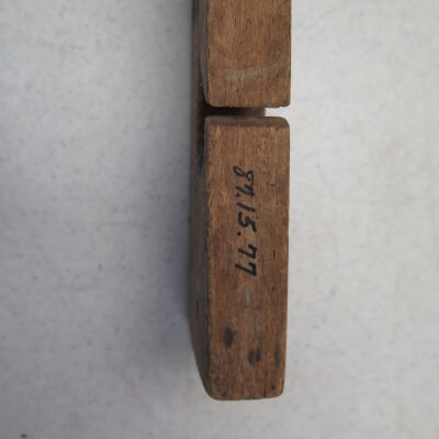 Number detail on plane.: Origsize: 1" (h) x 3" (w) x 9.; Origformat: Artifact
