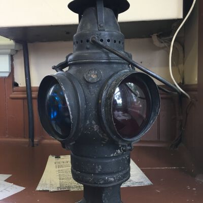 Adlake Non Sweating Kerosene Railroad Signal Lamp