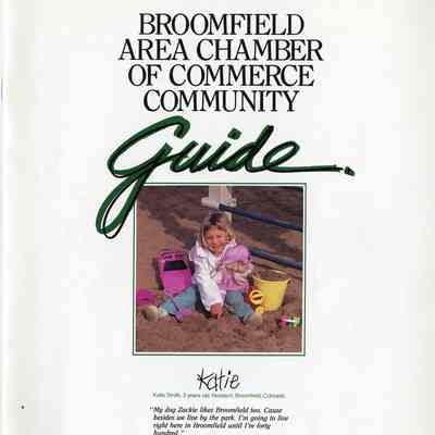 1991 Broomfield Area Chamber of Commerce Community Guide
