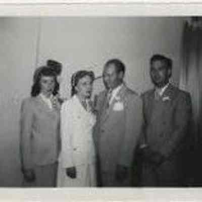 Gib and Ila Brunner with friends