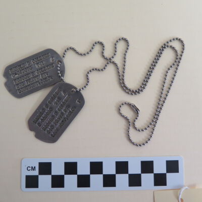 Harold Collins's Dog Tags