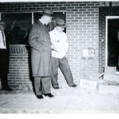 Laying the Cornerstone of the New Library