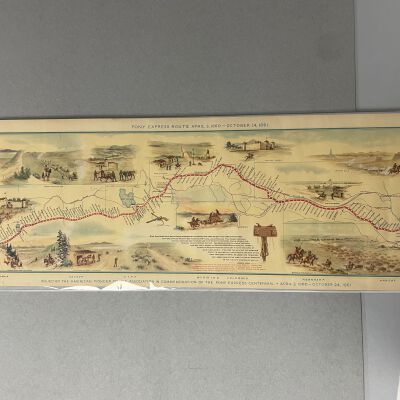 Pony Express Route April 3, 1860-October 24, 1861