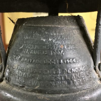 Manufacturer's marks.: Origsize: 15.5" (h) x 8" (w); Origformat: Artifact