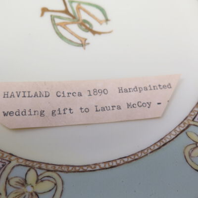Note on plate.: Origsize: 8.5" (dia); Origformat: Artifact