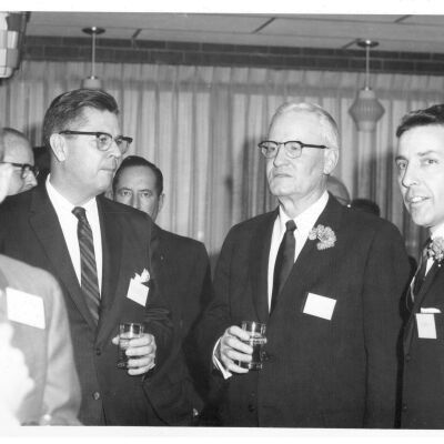 Four Men at Developers' Party