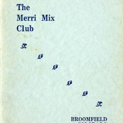 Merri Mix Club program, 1937