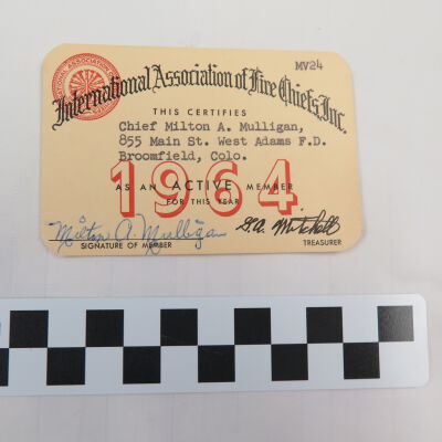Front of card.: Origsize: 4" (w) x 2.5" (l); Origformat: Artifact