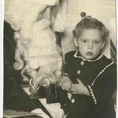 Brunner child around Christmas