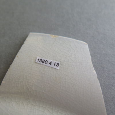 Number of plate.: Origsize: .5" (h) x 6" (w) x 6; Origformat: Artifact