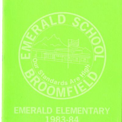 Emerald Elementary School Yearbook 1983