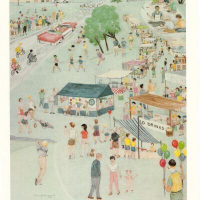 Poster for Broomfield Days, 1988: Origsize: 16" x 22.5"; Origformat: Paper; Resolution: 300dpi