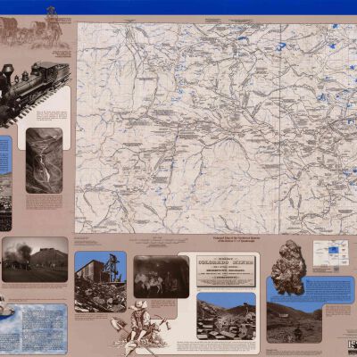 Historic Trail Map of Denver