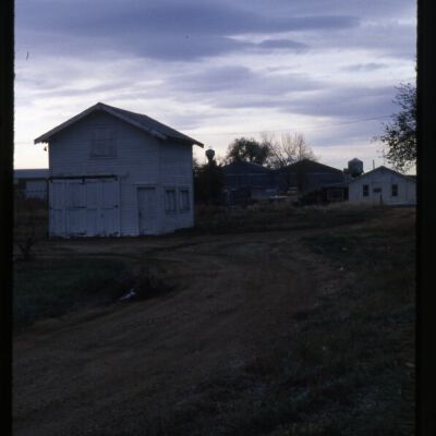 Small Barn on Crawford Property, 7380 West 120th, 1979: Origsize: 35mm; Origformat: Slide; Resolution: 4000dpi