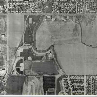 Aerial Photo of Brunner Reservoir and undeveloped land