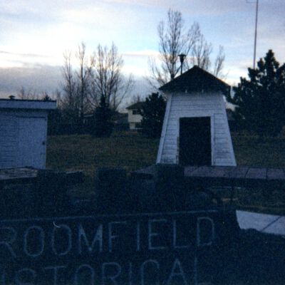 Pump House and Out House at Broomfield Depot Museum