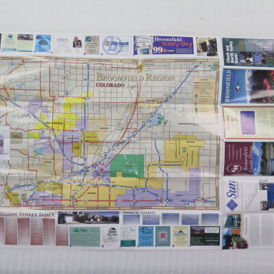 Broomfield, Colorado Street Map and Resource Guide for the Broomfield Region