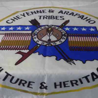 Cheyenne and Arapaho Tribes Culture and Heritage Flag