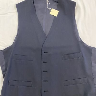 Navy blue vest