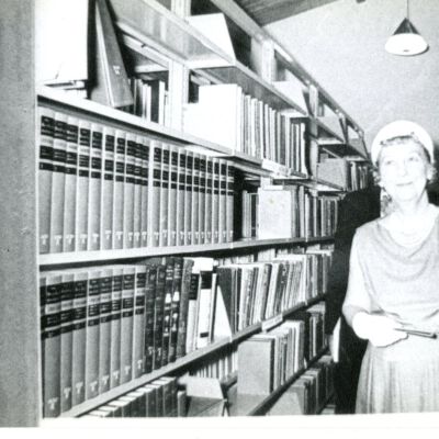Mamie Eisenhower at Dedication of Library on July 7, 1963