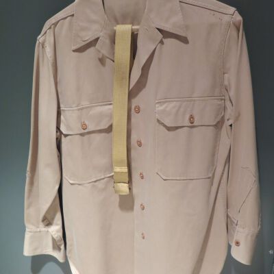 Army shirt and belt.: Origformat: Artifact