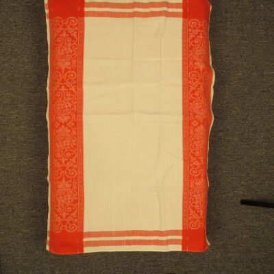 Red and White Towel