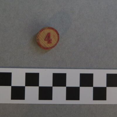 Lotto Game Piece From Depot Attic