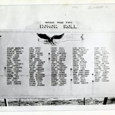 World War Two Honor Roll