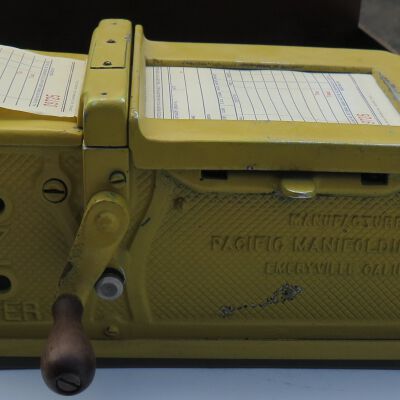 Pacific Manifolding Book Company Wiz Machine