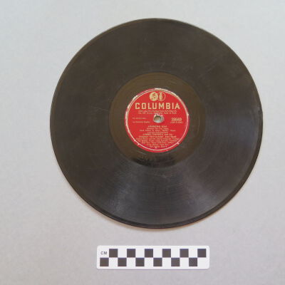 Back of record.: Origsize: 9.75" (diam); Origformat: Artifact