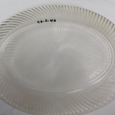 Bottom of platter.: Origsize: 1" (h) x 11.75" (w); Origformat: Artifact