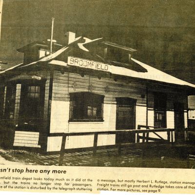 Broomfield Depot Museum