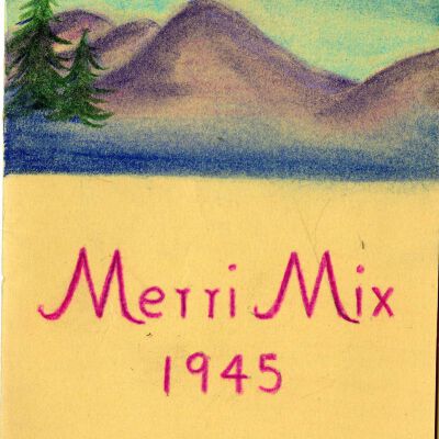 Merri Mix Club program, 1945