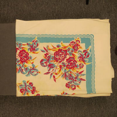 Flower Basket Printed Tablecloth